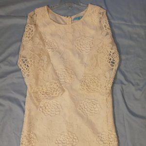 Dina be White lace dress